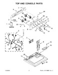 Diagram for 02 - Top And Console Parts
