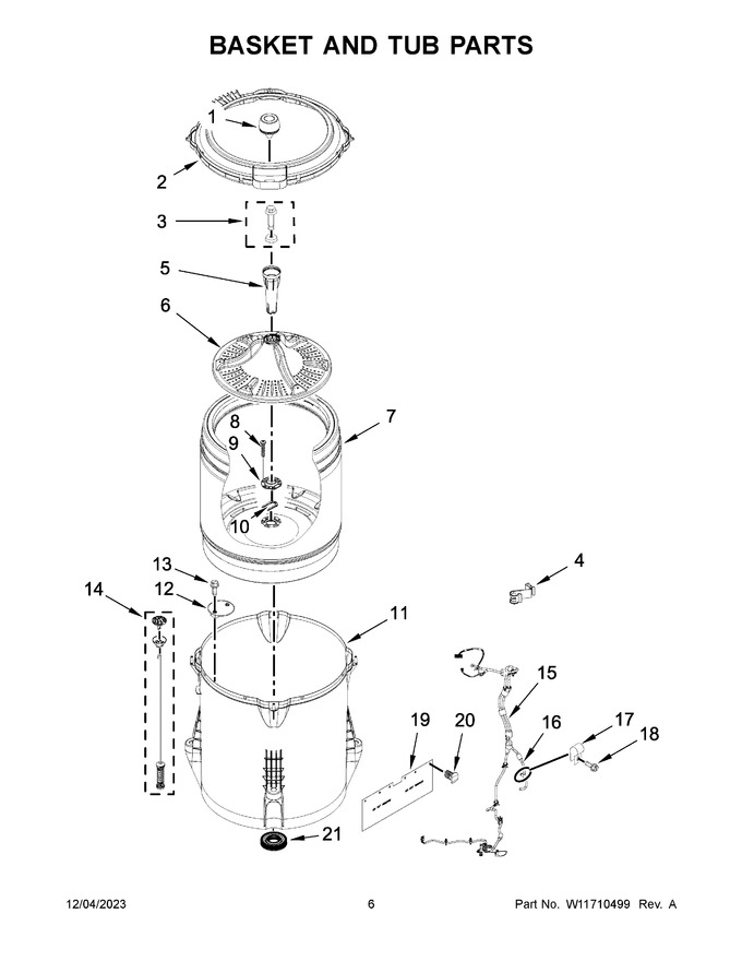 Diagram for 4KMVWC410JW2