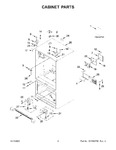 Diagram for 02 - Cabinet Parts