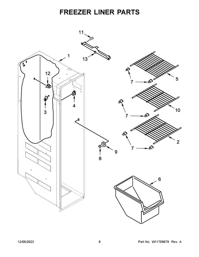 Diagram for WRS311SDHB09