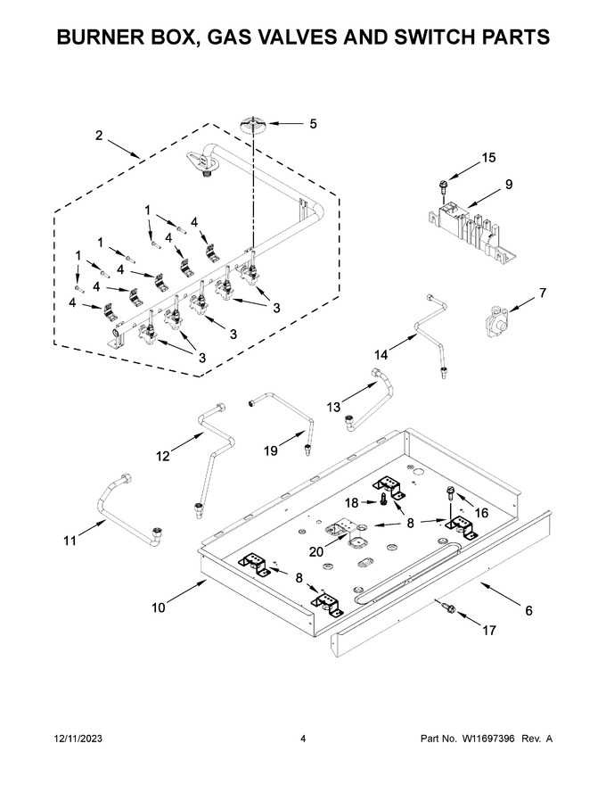 Diagram for WCGK7036PS00