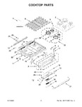 Diagram for 02 - Cooktop Parts