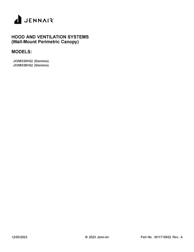 Diagram for JXW8536HS2