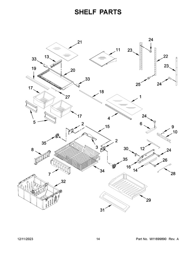 Diagram for WRF535SWHV09