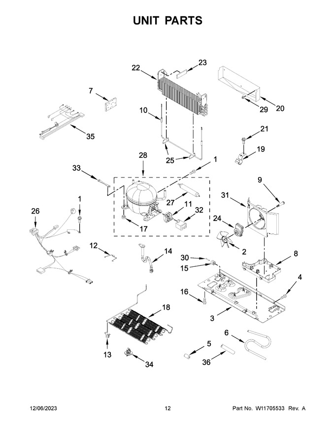 Diagram for WRX735SDHB09