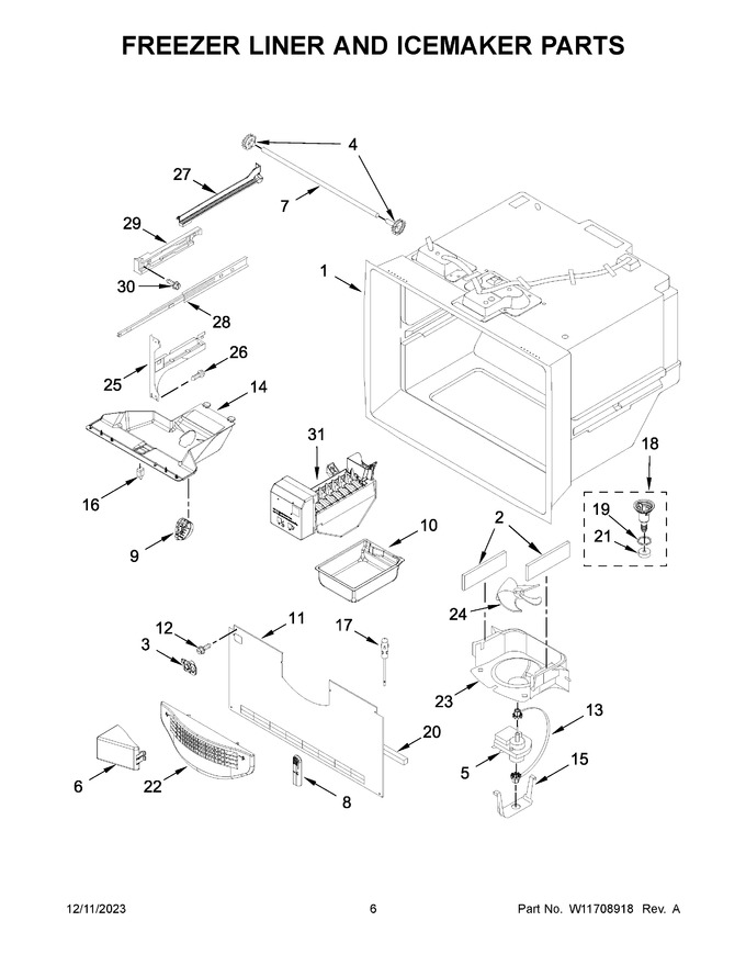 Diagram for WRFF5333PV01