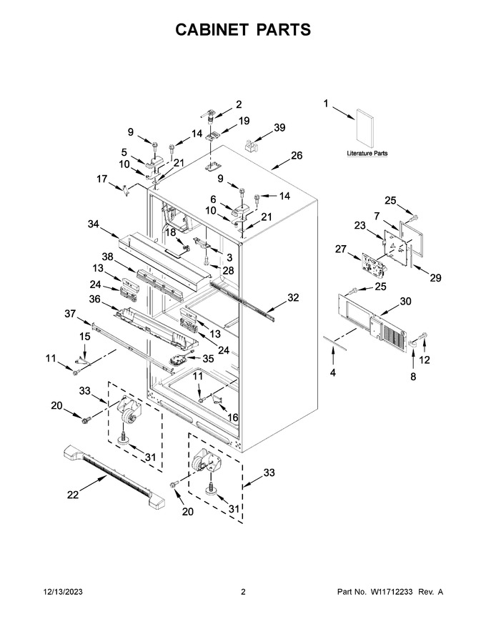 Diagram for WRX735SDHV08