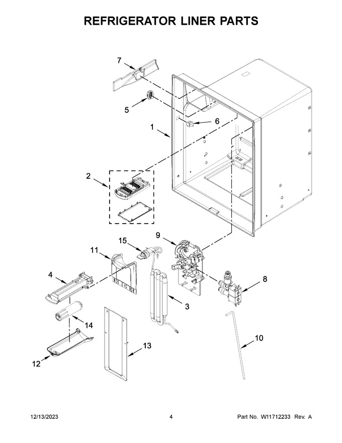 Diagram for WRX735SDHV08