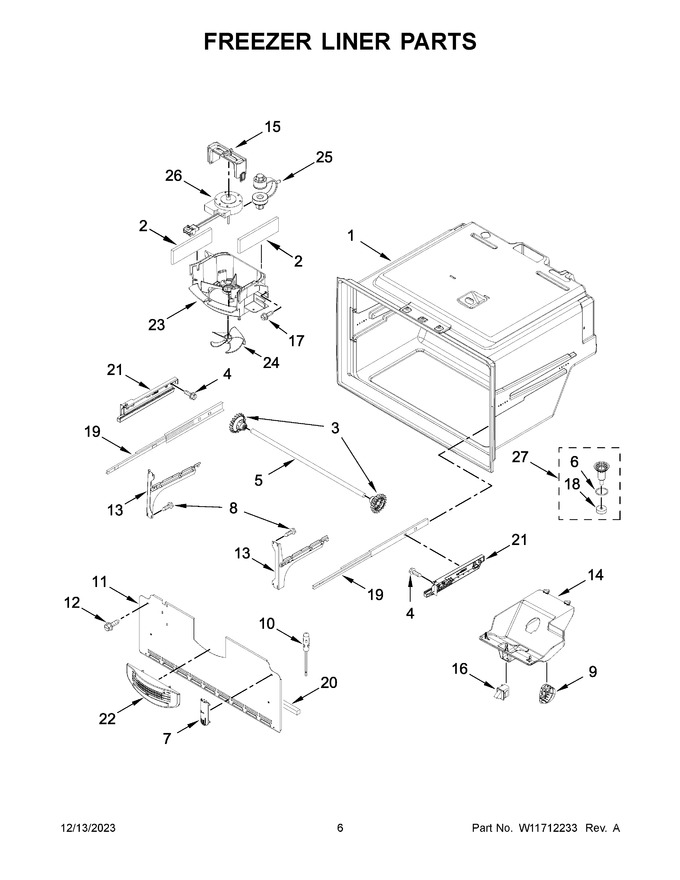 Diagram for WRX735SDHV08