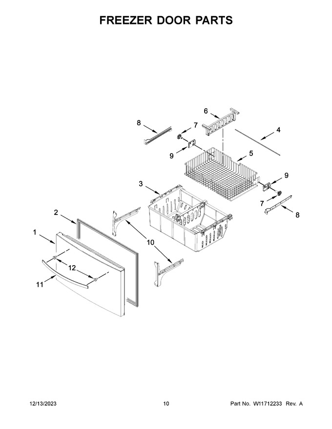 Diagram for WRX735SDHV08