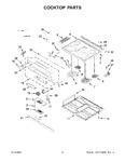 Diagram for 02 - Cooktop Parts