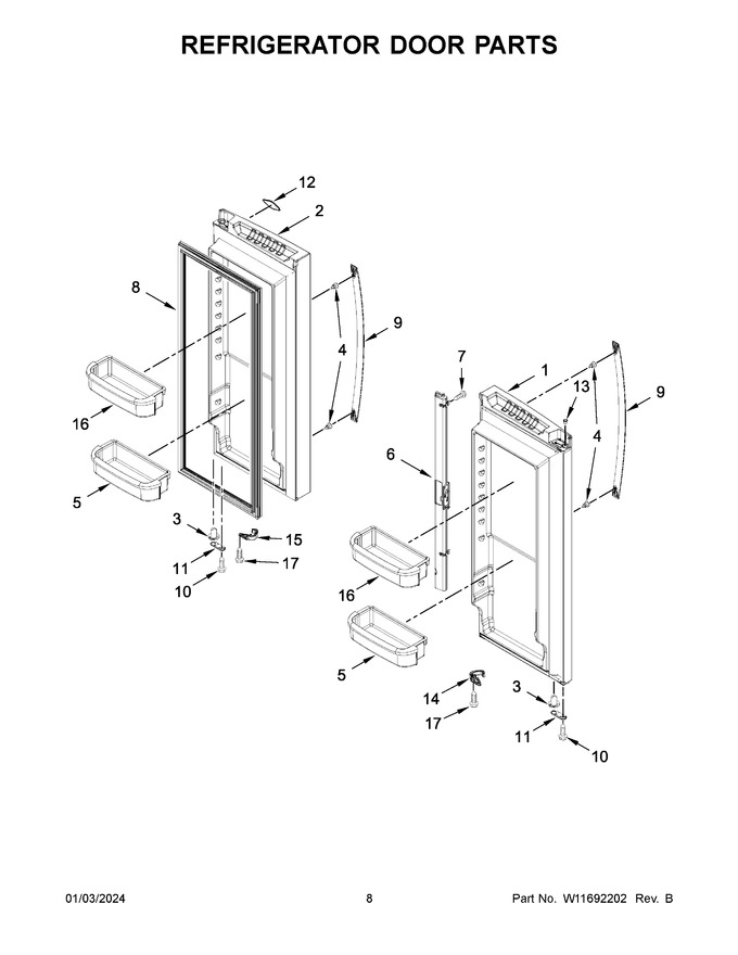 Diagram for WRF535SWHZ11
