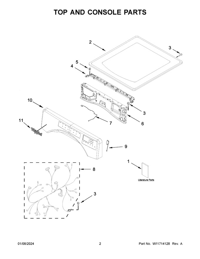 Diagram for 8TWGD8620HW2
