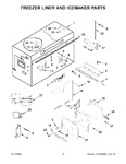 Diagram for 05 - Freezer Liner And Icemaker Parts