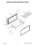 Diagram for 08 - Freezer Door And Basket Parts