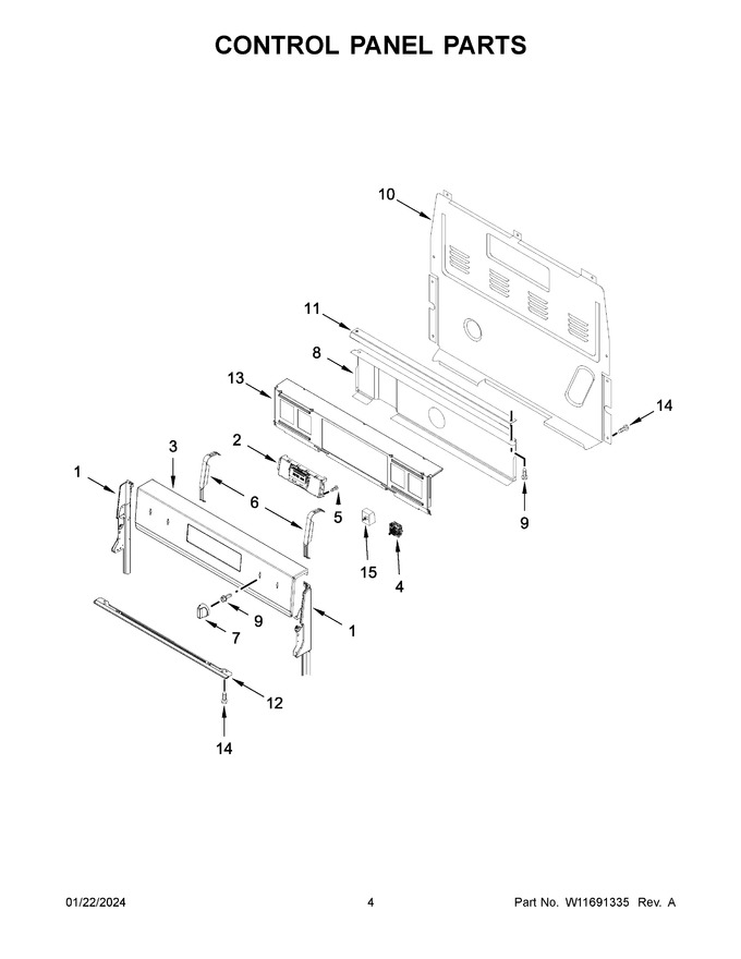 Diagram for WFE550S0LW3