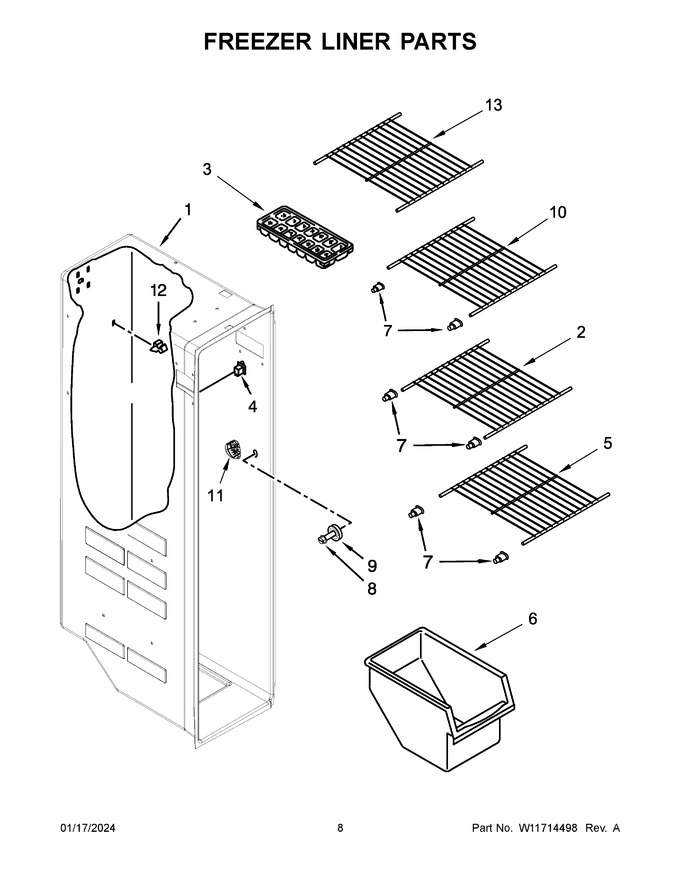 Diagram for WRS315SNHB08