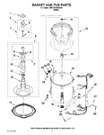 Diagram for 03 - Basket And Tub Parts