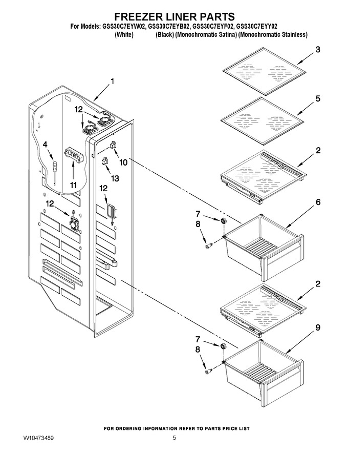 Diagram for GSS30C7EYW02