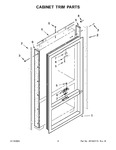 Diagram for 03 - Cabinet Trim Parts