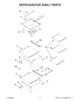 Diagram for 04 - Refrigerator Shelf Parts