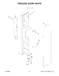 Diagram for 08 - Freezer Door Parts