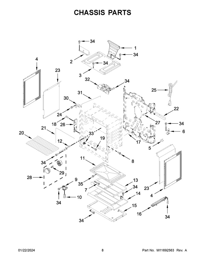 Diagram for WFG525S0JZ6