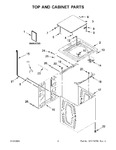 Diagram for 02 - Top And Cabinet Parts
