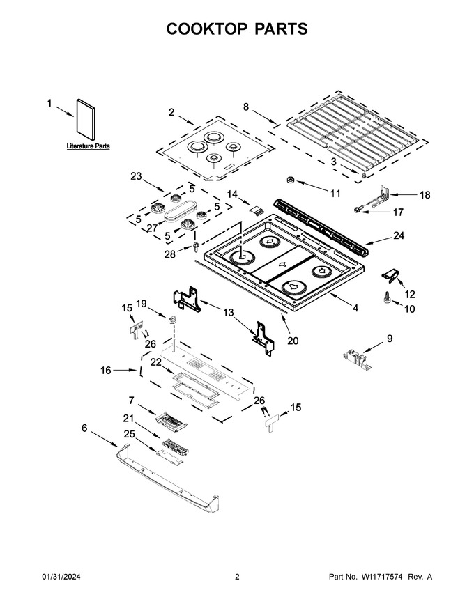 Diagram for MGS8800PZ1
