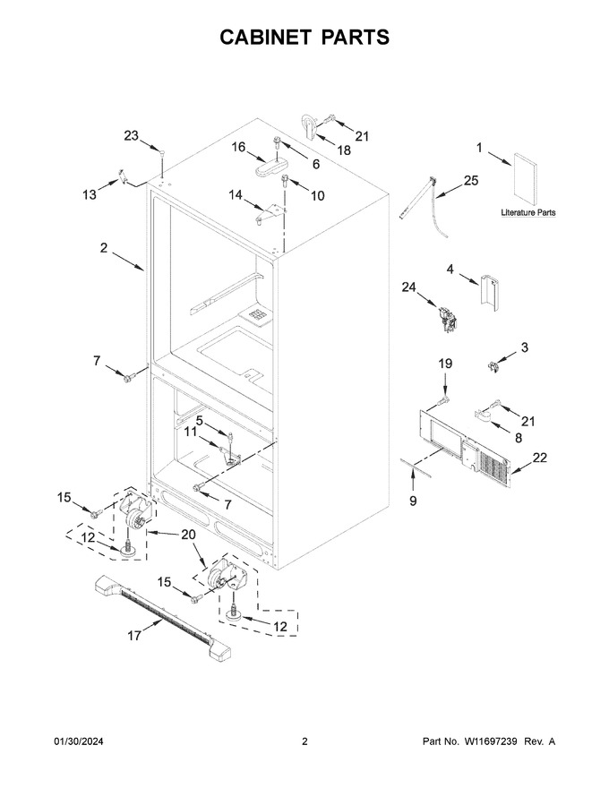 Diagram for WRB329DMBW05
