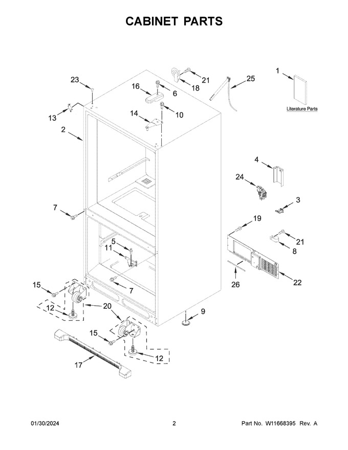 Diagram for WRB322DMHV05