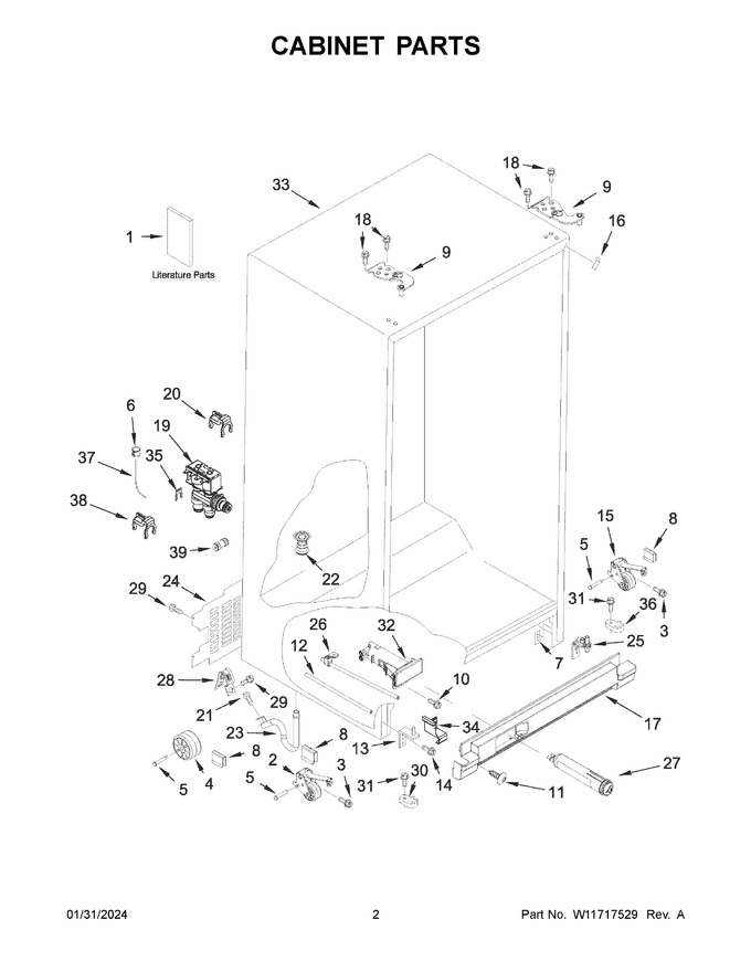 Diagram for WRS555SIHZ08