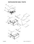 Diagram for 04 - Refrigerator Shelf Parts