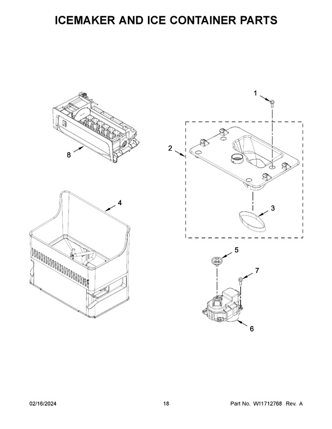 Diagram for WRF954CIHZ05