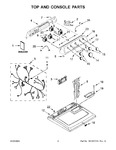 Diagram for 02 - Top And Console Parts