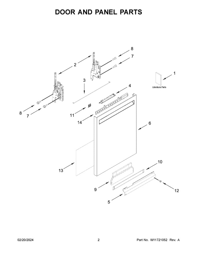 Diagram for KDFE104KWH3