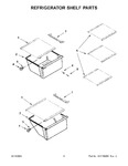 Diagram for 04 - Refrigerator Shelf Parts
