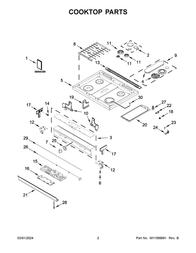 Diagram for WEG750H0HB1