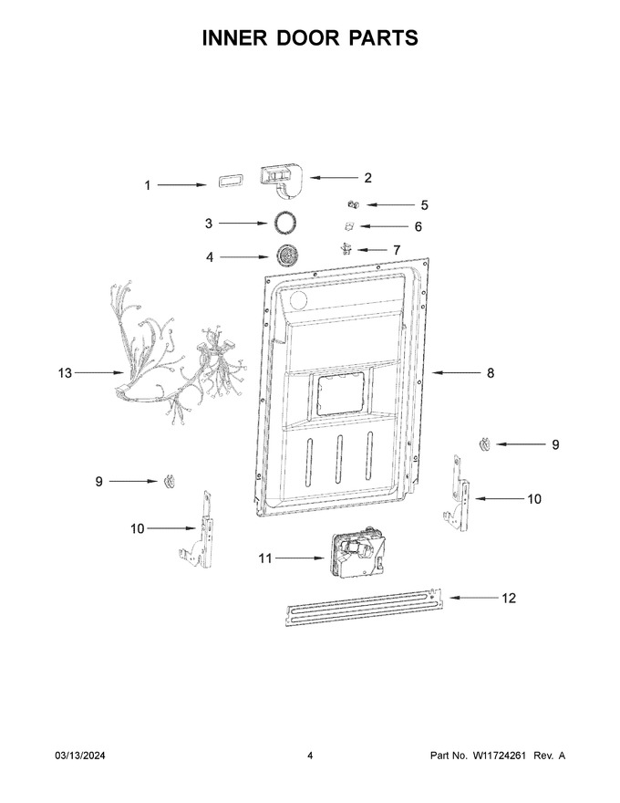 Diagram for WDPS5118PW0