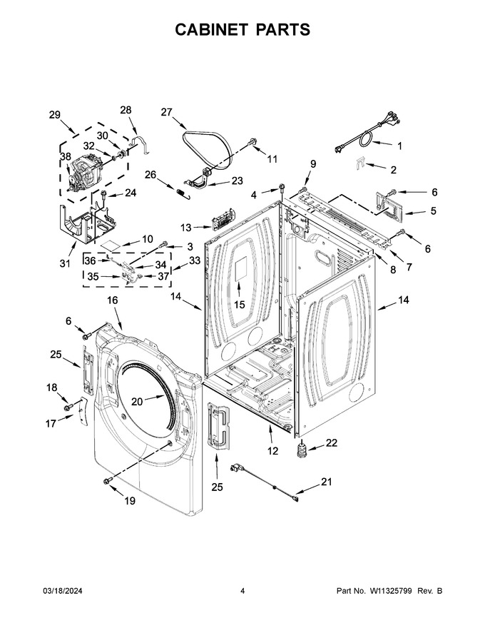 Diagram for YWED560LHW0