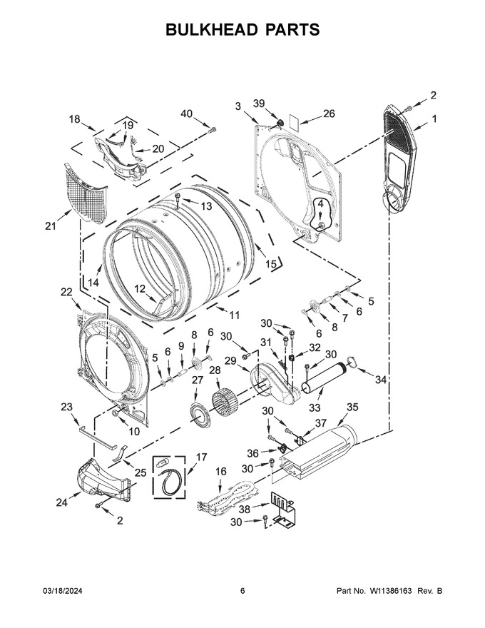 Diagram for YWED560LHW1