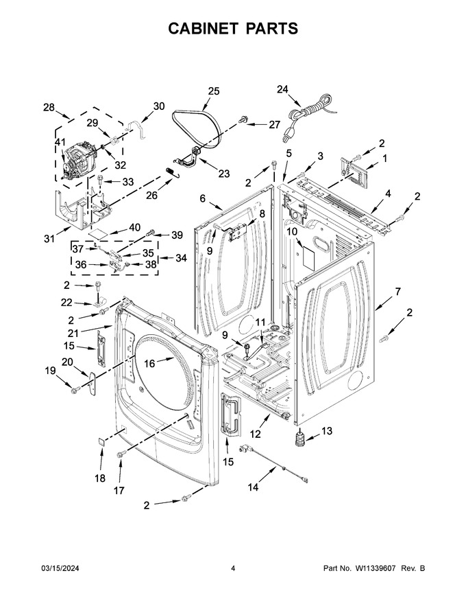 Diagram for WGD560LHW1