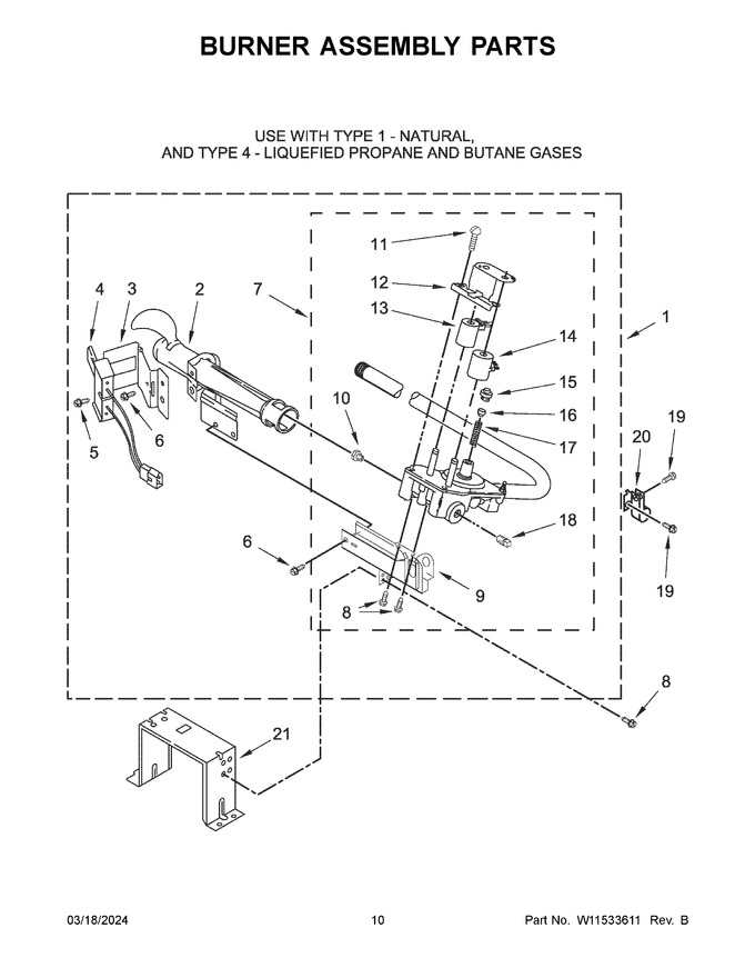 Diagram for WGD560LHW3