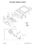 Diagram for 02 - Top And Console Parts