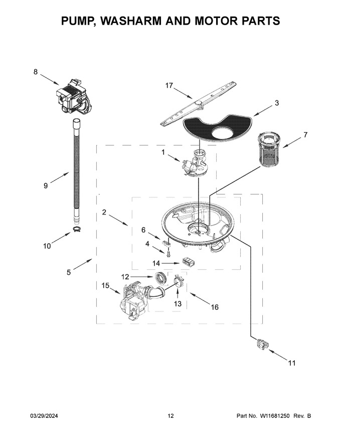Diagram for WDP560HAMW1