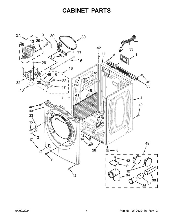 Diagram for WGD71HEBW0
