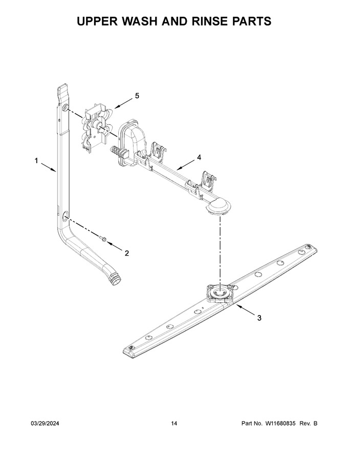 Diagram for WDP540HAMW4