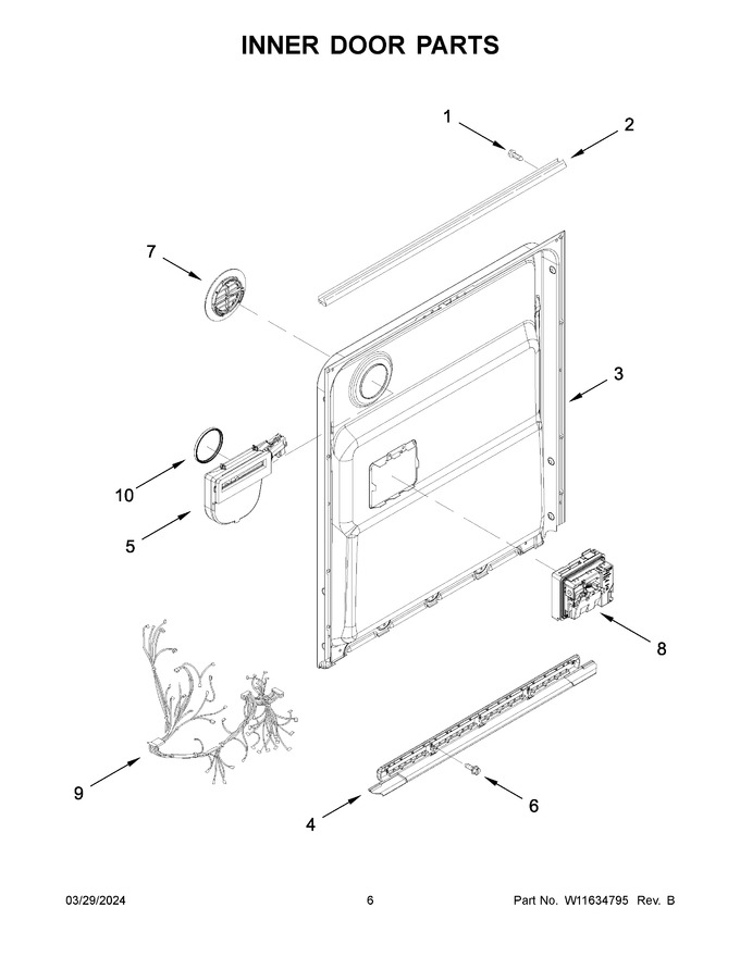 Diagram for WDP560HAMB0