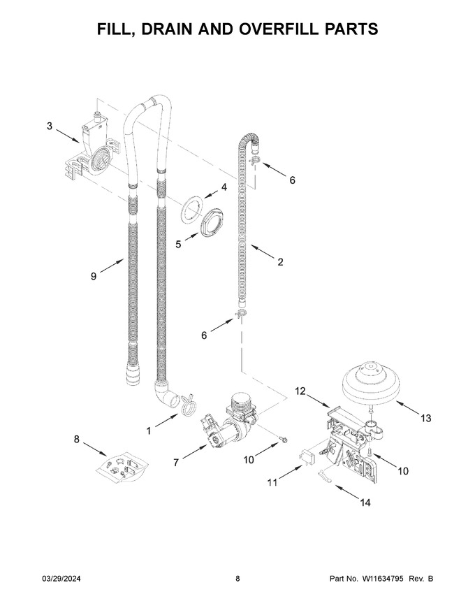 Diagram for WDP560HAMB0