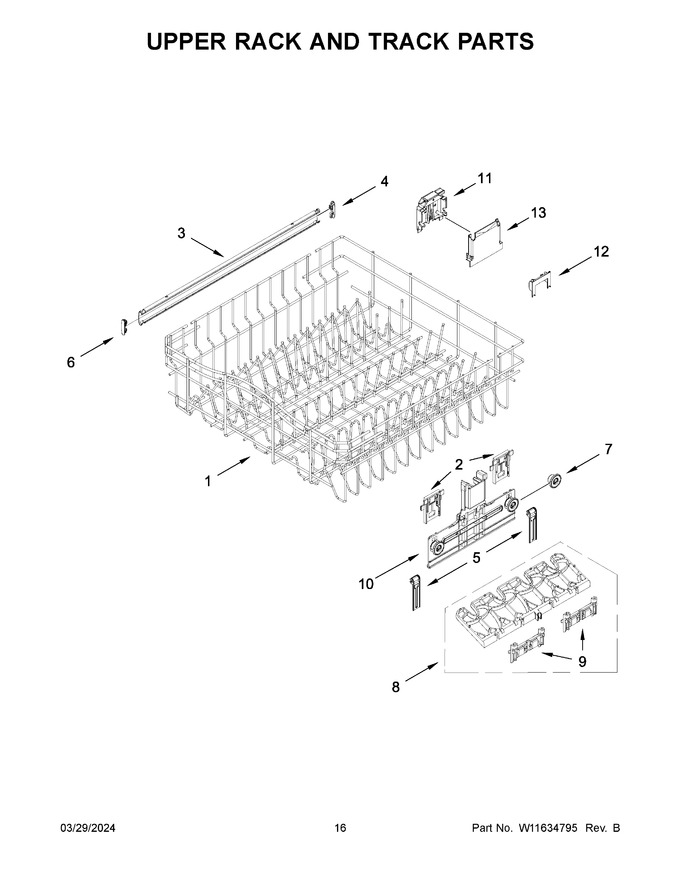Diagram for WDP560HAMZ0